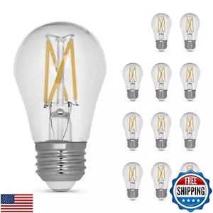 Feit Electric Enhance Filament A15 LED Bulbs, 8.3W (60W Equivalent), Dimmable - Picture 1 of 5
