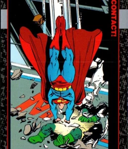 SkyBox Doomsday: The Death of Superman 1992 DC Comics #45 ¡Contacto! - Imagen 1 de 2