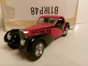 Franklin Mint 1936 Bugatti Type 57SC Coupe 1:24 Diecast in box - Picture 1 of 8