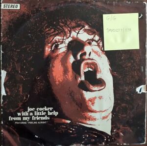 Joe Cocker With A Little Help From My Friends Vinyl Record G/G ISP30002 