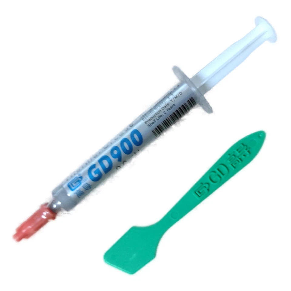 GD900 Wärmeleitpaste 3g Spritze CPU GPU Prozessor PC Laptop Kühlpaste Thermopast - Bild 1 von 1