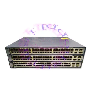 Cisco Catalyst 3750 Series PoE-48 Ethernet Switch WS-C3750-48PS-S - Picture 1 of 1