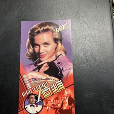 Jb17 The Women Of James Bond 007 Supervue 1998 #26 Pussy Galore Honor Blackman