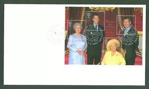GB 2000 FDC Celebrating The 100th Year Of HM Queen Mother Stamped London SW1 - Picture 1 of 1