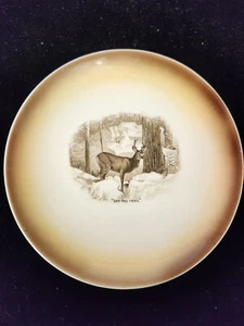 Vintage Harker Pottery "Off The Trail" Decorative Plate - Picture 1 of 14