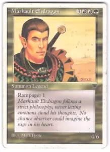 Magic the Gathering MTG Marhault Elsdragon Legends - Imagen 1 de 2