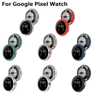Shell Frame PC Cover Case Protective Screen Protector For Google Pixel Watch - Picture 1 of 17