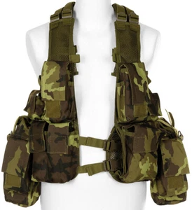 Tactical Vest Military Army Combat Lightweight Various Pockets M 95 CZ Camo - Bild 1 von 4