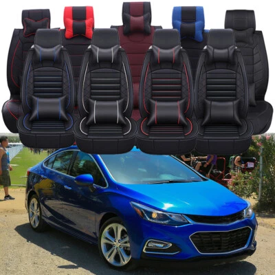 PU Set 2/5 Seat Cover Luxury Leather Front & Rear Pad For Holden Cruze 2002-2016 - image 1 of 4
