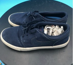 Nike Portmore SB Midnight Navy - Size 8.5 Sneakers LIGHTLY USED (Blue, O'neill) - Picture 1 of 5
