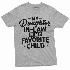 Men's Fathers day Daughter in Law T-shirt Dad gifts Father Daddy Funny Tee shirt - Picture 1 of 8