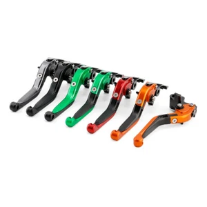 Folding Extendable Brake Clutch Levers For KAWASAKI NINJA 250/400 Z250/SL Z300 - Foto 1 di 35