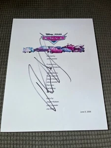 Richard Kind Signed Autographed Cars Movie Script Cover 1 - Picture 1 of 1