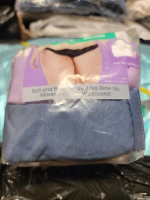 Hanes Women's 5 Pack Cotton Breathable Tagless Bikini Underwear, Size 8 - Image 1 of 2