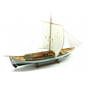 1/16 Authentic Wooden Ship Model - 29" Long !! - Smryna Barquette 1880 Rowboat - Picture 1 of 13
