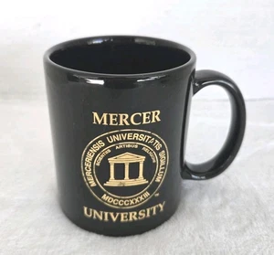Mercer University Coffee Mug Cup Black Gold 10 Oz - Picture 1 of 8
