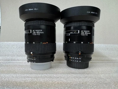 Lente Nikon NIKKOR 28-85 mm f/3,5-4,5 AF.  Lote de 2 Foto 1 de 2