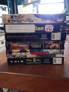 Kleines Lot (5) christliche Musikvideos 90er Jahre auf VHS! - Bild 1 von 2