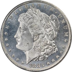 1883-CC GSA Morgan Silver Dollar CAC Grading MS65 PL Blazing White Gem - Picture 1 of 4