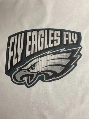 1 Philadelphia Eagles Quilt Block Sew SQUARE Football Material Fly Eagles Fly #4