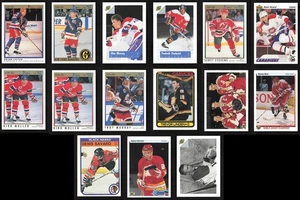 Hockey Card Lots Denis Savard, Brian Leetch, Eric Lindros, Trevor Linden qty 15 - Picture 1 of 13