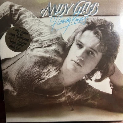 Andy Gibb - Flowing Rivers SEALED FIRST PRESS Vinyl LP 1977 Bee Gees Joe Walsh - Image 1 of 4