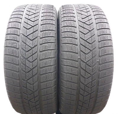 255 45 20 2X PIRELLI 255/45 R20 101W Scorpion Hiver AR Pneus D'Hiver 2021 6,2Mm - Photo 1/4