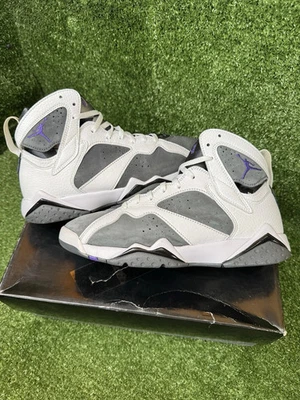 Nike Air Jordan 7 ретро Flint ' 21 размер 8 CU9307-100 OG Raptors кардинал цитрусовые - Изображение 1 из 4