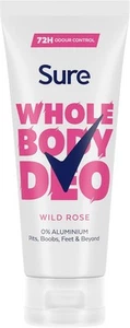 Sure Wild Rose Whole Body Deodorant Women'S Deodorant Cream with a Fresh & Flora - Picture 1 of 6