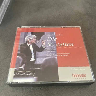 JOHANN SEBASTIAN BACH - Die Motetten (DoCD 1990)  HELMUTH RILLING / Hänssler - Bild 1 von 4