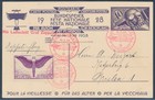 Zeppelin Schweizfahrt 1930 Bundesfeier Flugpostkarte Bern Basel Breslau (2500)