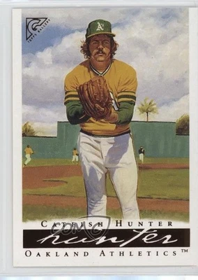 2003 Topps Gallery Hall of Fame Edition Catfish Hunter (Yellow Jersey) #11 HOF - Image 1 of 2