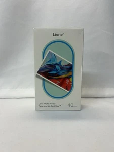 4 x 6” Liene Photo Printer Paper & Ink Cartridge 40 Printouts NEW & SEALED - Picture 1 of 5