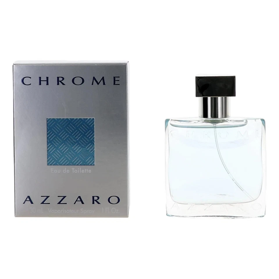 Chrome by Azzaro, spray EDT de 1 oz para hombre NUEVO SELLADO ENVÍO GRATUITO EE. UU. Foto 1 de 1