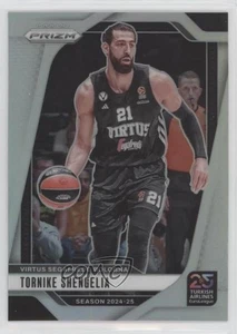 Panini Prizm Turkish Airlines Euroliga Silver Tornike Shengelia #156 2024-25 - Imagen 1 de 3