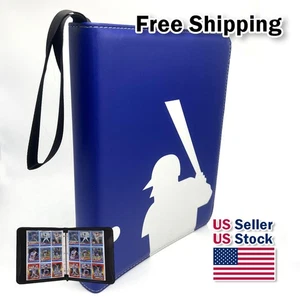 9 Pocket Baseball, Sports Card Binder, Trading Card Binder with Sleeves, Collect - Picture 1 of 42