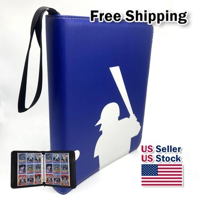 9 Bolsillos Béisbol, Carpeta para Tarjetas Deportivas, Carpeta para Tarjetas Coleccionables con Fundas, Coleccionar Foto 1 de 4