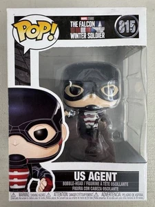 US Agent 815 ~ Marvel: The Falcon and the Winter Soldier ~ Funko Pop Vinyl - Picture 1 of 6