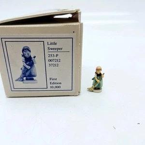 Olszewski Hummel Doll Bath Miniature Figurine 252-P 2nd Edition in Box - Picture 1 of 4