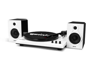 Gemini TT-900 Vinyl Record Player Turntable w/Bluetooth+Dual Speakers TT-900BW - Picture 1 of 12