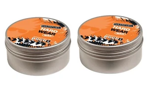 HairFuel Hair Fuel Hard Wear Wax Paste 95g X 2 DUO Strength Factor 5 Low Shine  - Picture 1 of 1