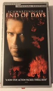 End of Days (VHS, 2000, Special Edition) Arnold Schwarzenegger - Picture 1 of 2