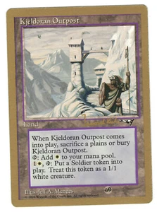 ►Magic-Style◄ MTG Kjeldoran Outpost - World Championship WCD Janosch Kuhn - Good - Picture 1 of 2