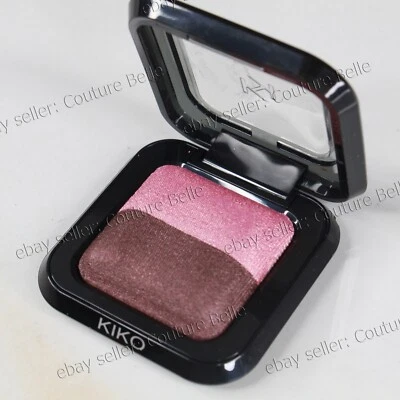 Italy K MILANO DC Bright Duo Baked Eyeshadow 13 METALLIC ROSE & DEEP BERRY BROWN Foto 1 de 4