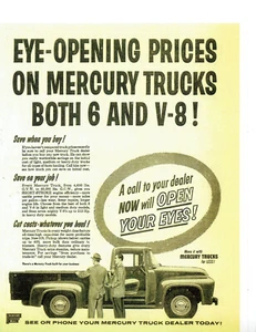 1956 MERCURY TRUCKS M-100 POSTER #2, (CANADIAN FOMOCO) - NEW, UNRESERVED! - Picture 1 of 1