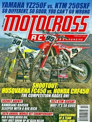 MOTOCROSS ACTION MAGAZINE FEB.2021 - Image 1 of 2