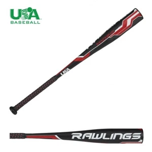 Rawlings 27" Rush Baseball Bat USA -8 Drop 2 5/8" Barrel 1 Pc Alloy NEW - Picture 1 of 3