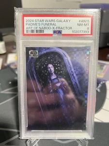 2024 Star Wars Chrome Galaxy Padme’s Funeral X Fractor /10 PSA 8 - Picture 1 of 3