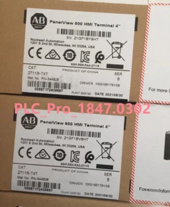 Factory Sealed 2711RT4T Allen-Bradley 2711R-T4T PanelView 800 HMI Terminal 4" - Bild 1 von 4