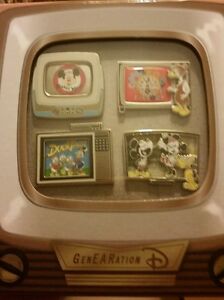 WDW GenEARation D 2015 Disney TV Through the Years Boxed Set LE 300 Pin